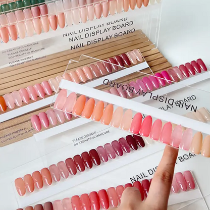 Gel Color Nail Art Display Board(60/90/120 color) Mask Queen Nepal