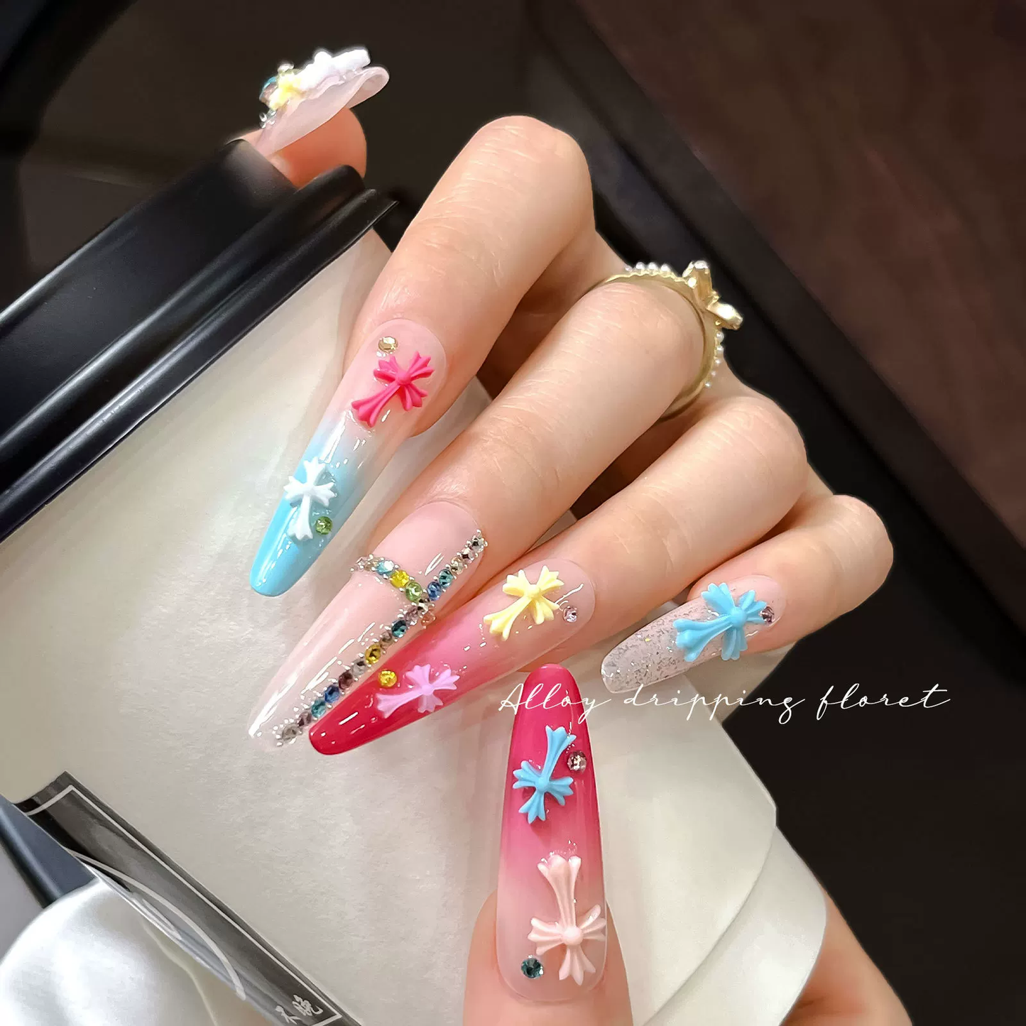 Nail Mini Cross Design Accessories Mask Queen Nepal