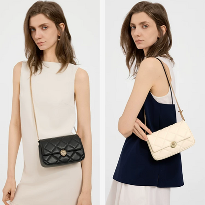 Stella Quilt Soft Metallic Leather Bag GAB-139 Mask Queen Nepal