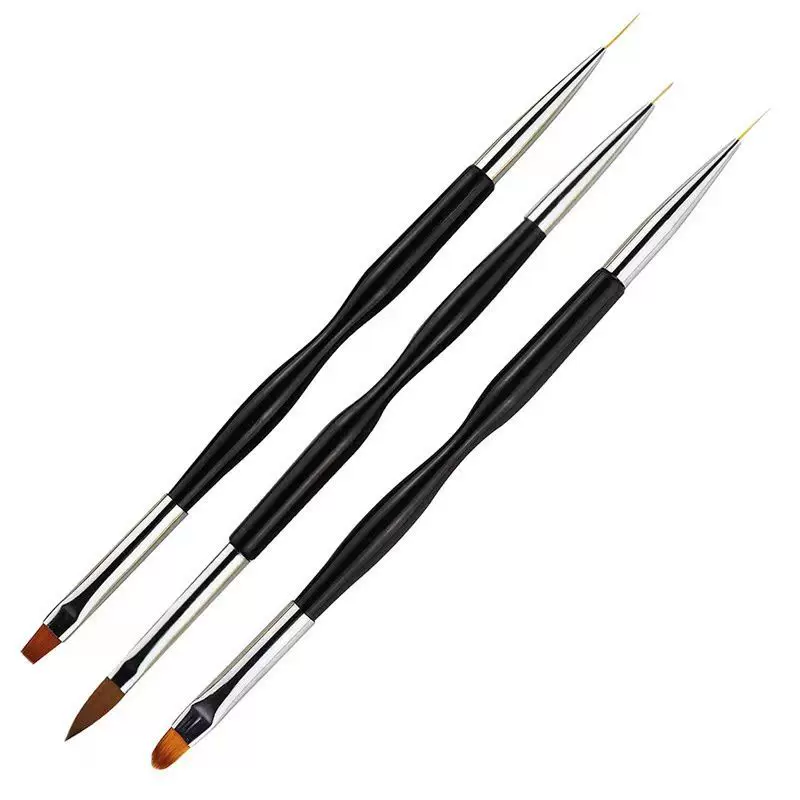Professional Nail Art Dual Ended Brush Mask Queen Nepal