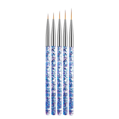 Gel Nail Art Liner Brush Set Mask Queen Nepal