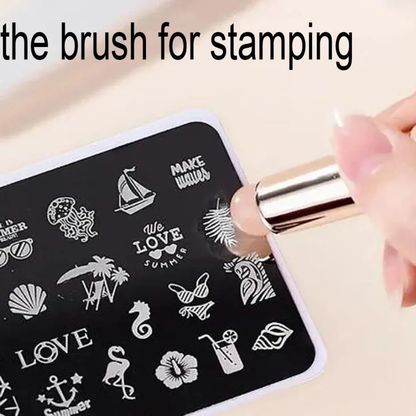 Nail Art Silicone Brush Mask Queen Nepal