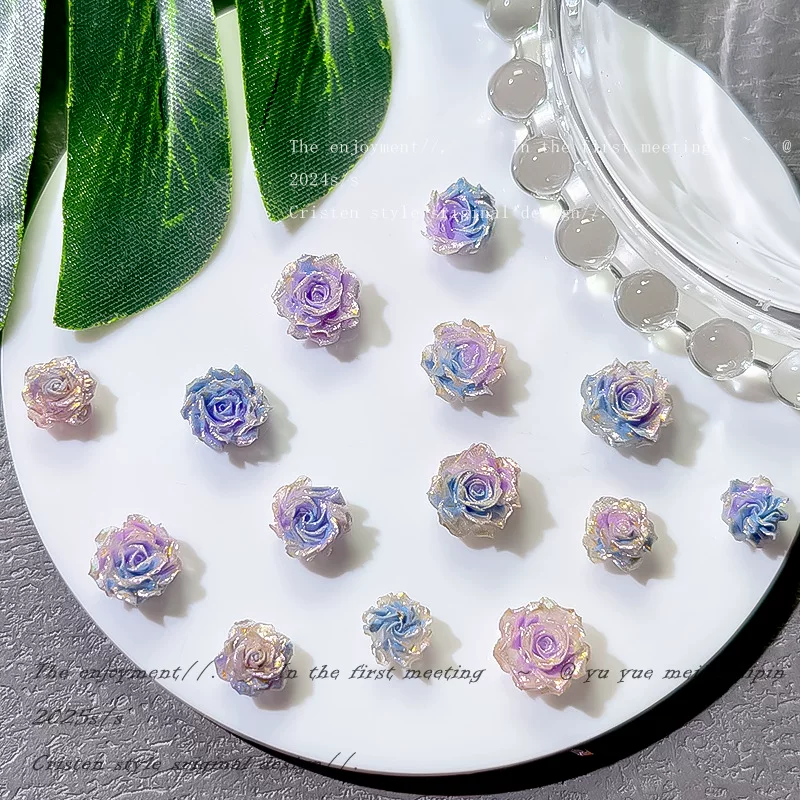 Mixed 20pcs Flower Charms Nail Art Accessories Mask Queen Nepal
