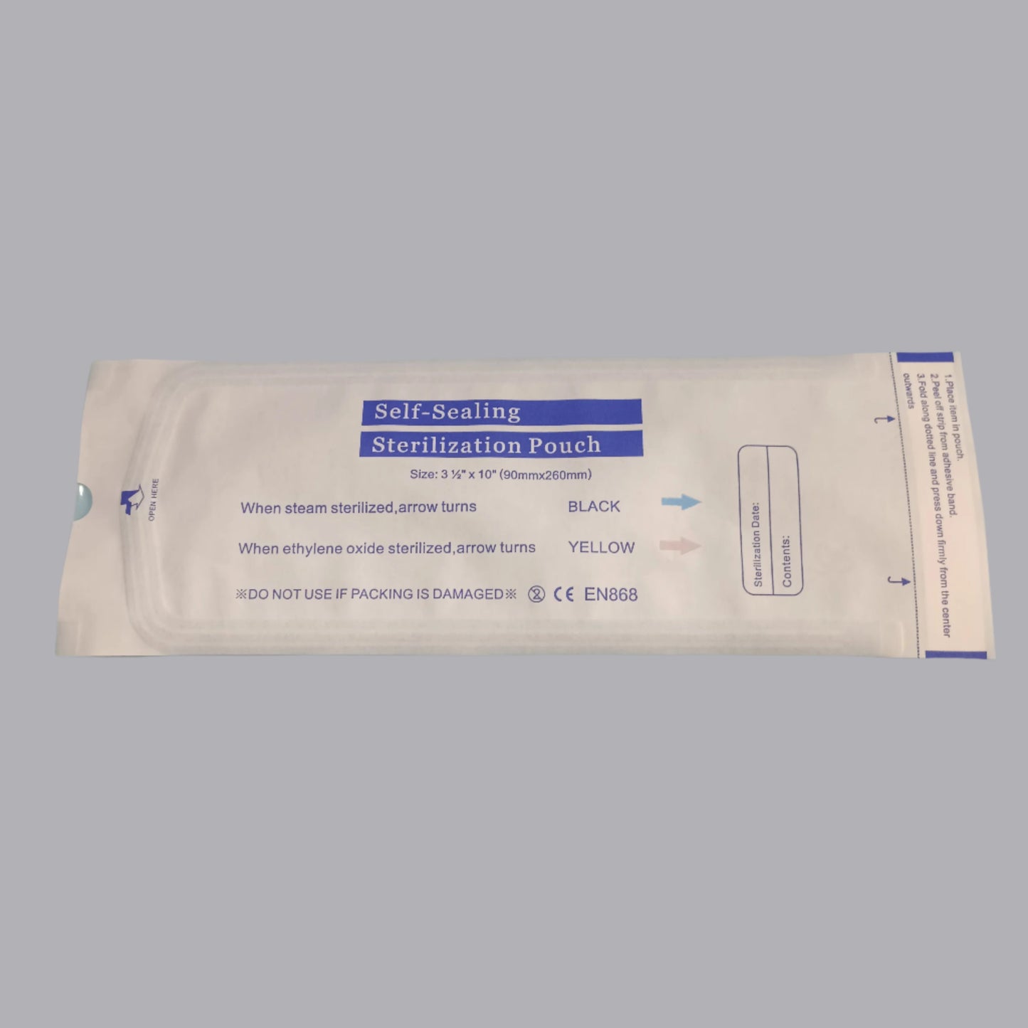 Self Sealing Sterilization Pouch Mask Queen Nepal