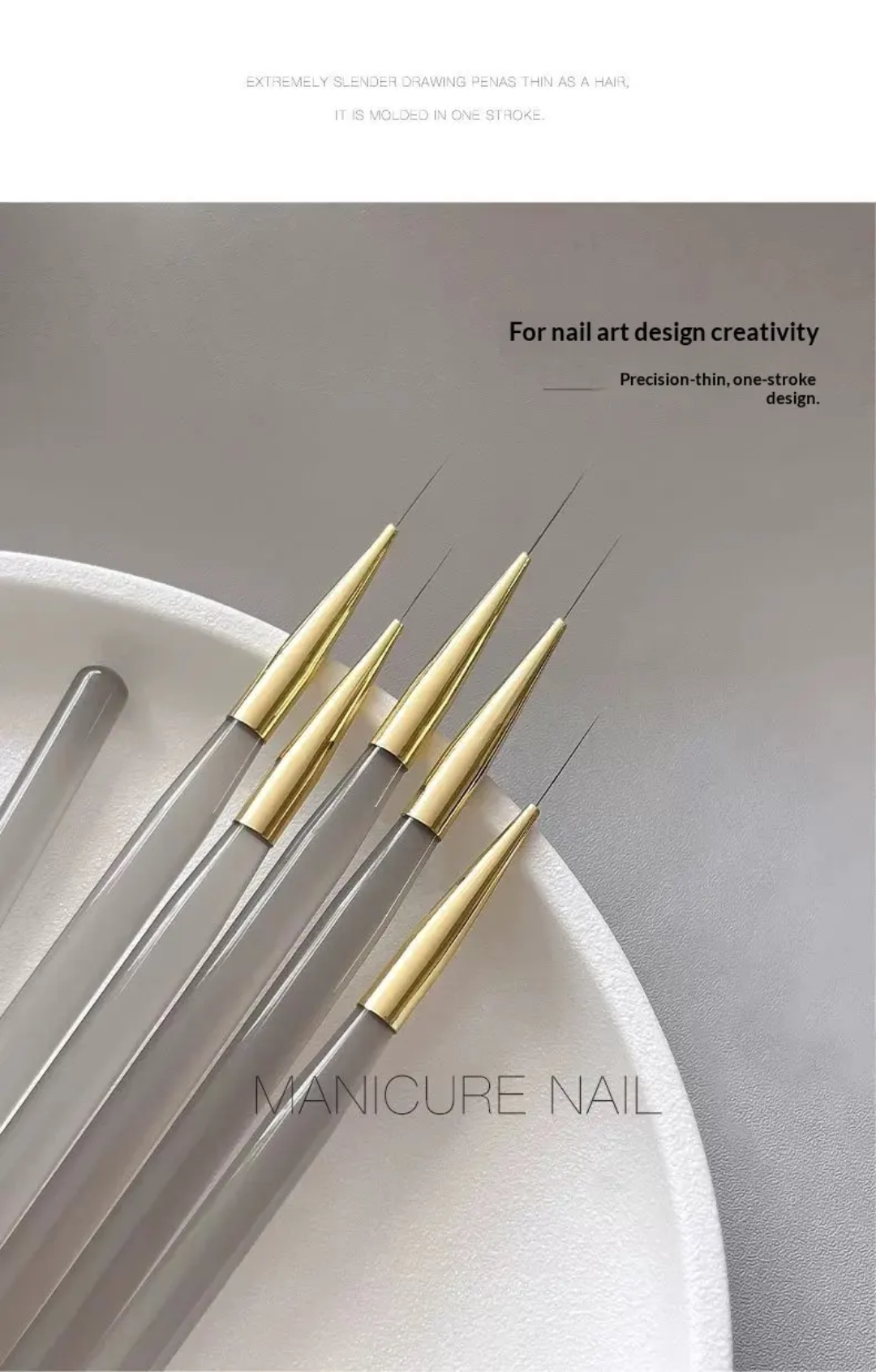 Acrylic Aurora Brush 6Pcs Set Mask Queen Nepal