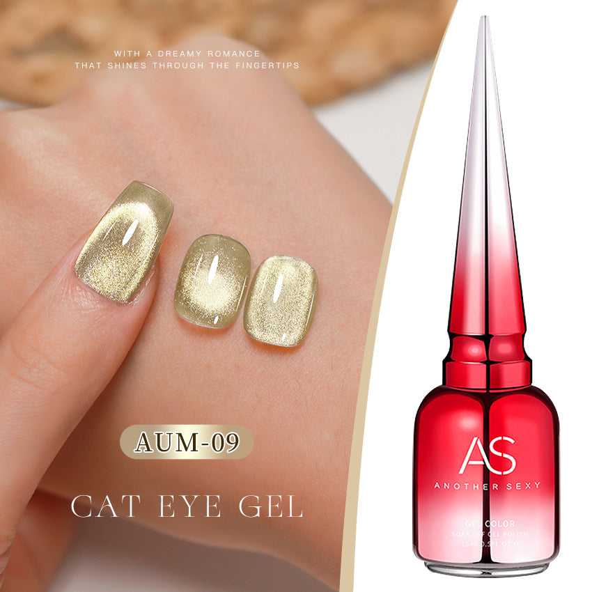 AS Champagne Cat Eye Gel 15ml Mask Queen Nepal