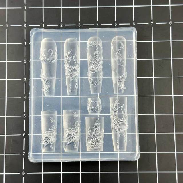 3D Acrylic Powder Sculpture Slicone Mold Mask Queen Nepal