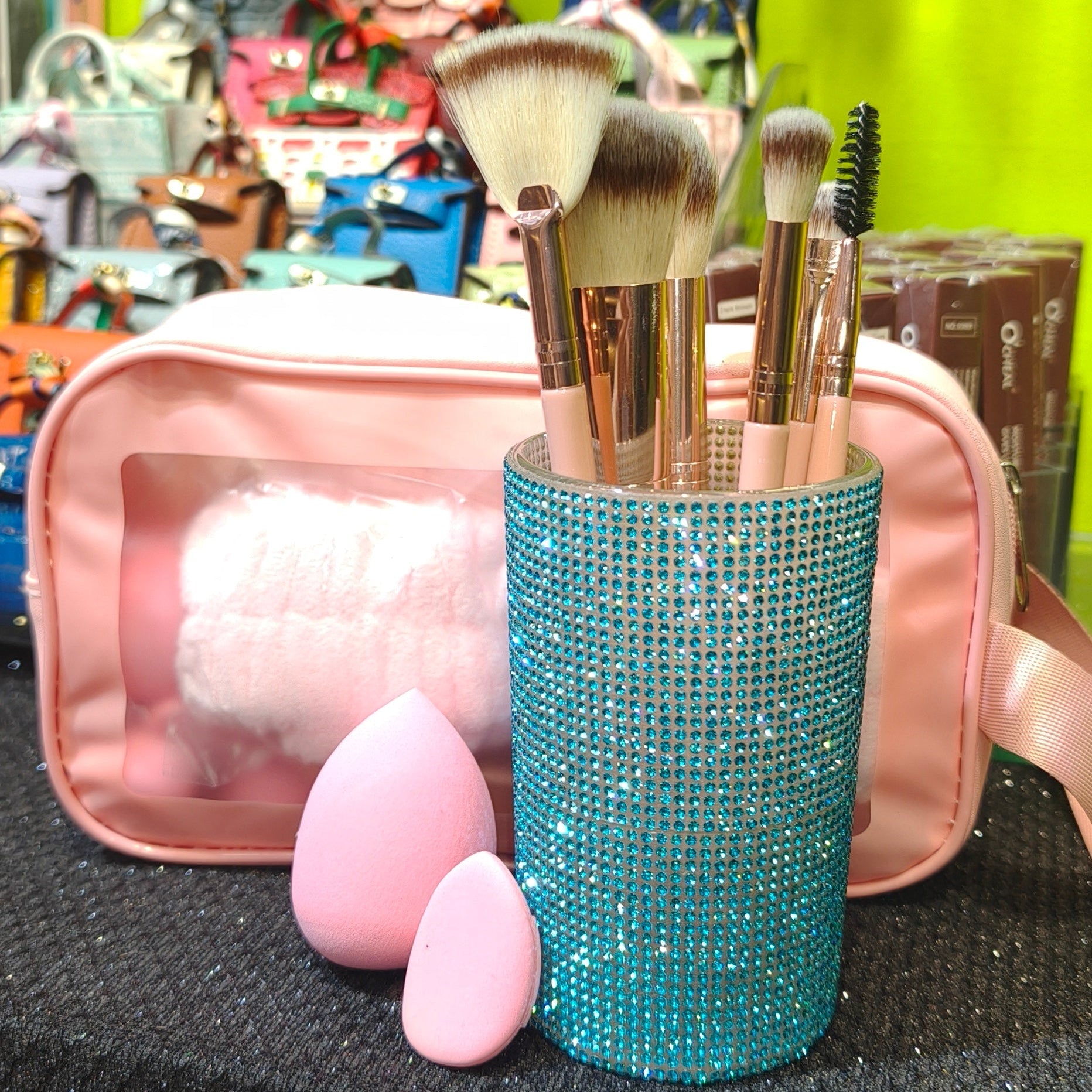 Brush Holder Storage Cubes For Organizing Nail Art Brushes Mask Queen Nepal