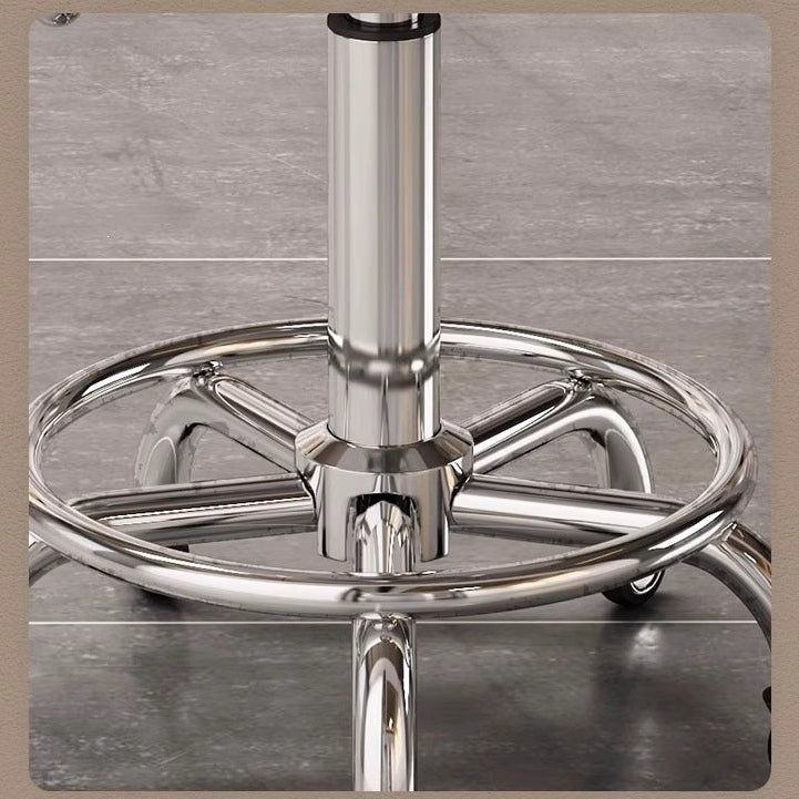Adjustable Swivel Salon Stool With Silent Wheels Mask Queen Nepal