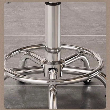 Adjustable Swivel Salon Stool With Silent Wheels Mask Queen Nepal