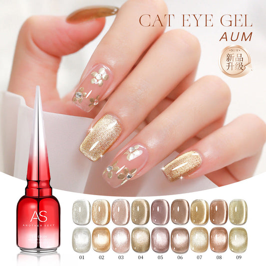 AS Champagne Cat Eye Gel 15ml Mask Queen Nepal