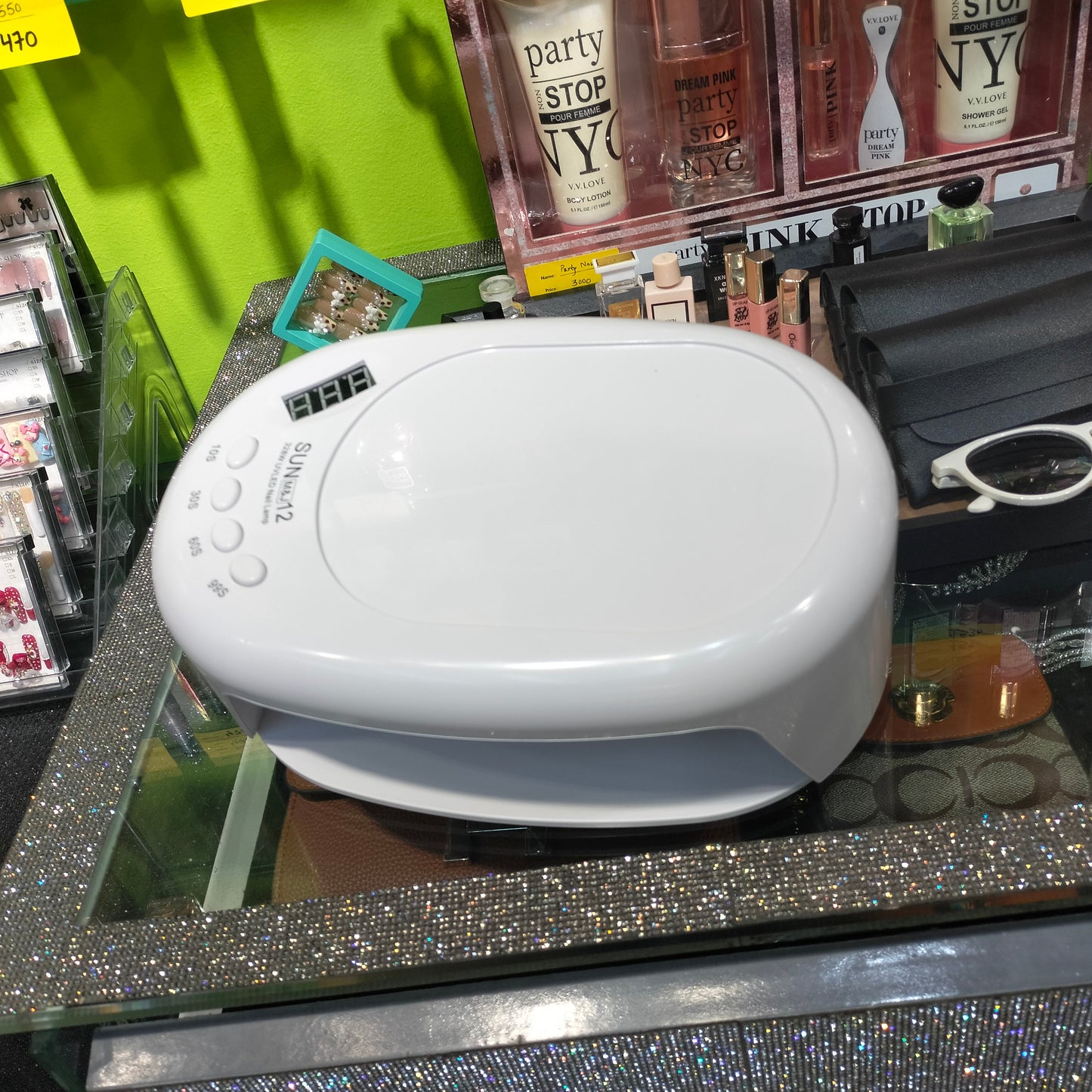 MJ12 Press on Big Size UV Nail Lamp 328W Mask Queen Nepal