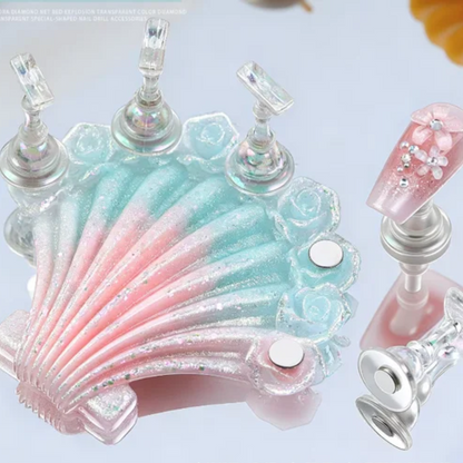 Nail Art Tips Stand Press On Stand Shell Mask Queen Nepal