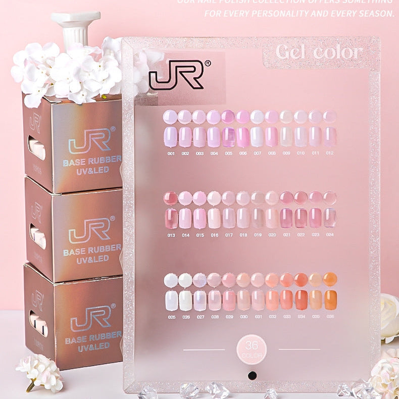 JR Rubber Base Coral Pink Series 10ml Mask Queen Nepal