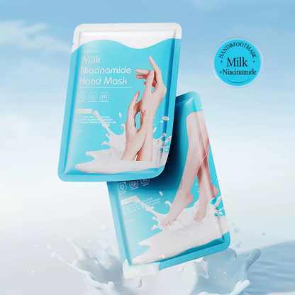 KORMESIC Milk Niacinamide Hand & Foot Mask Easy Beauty Nepal