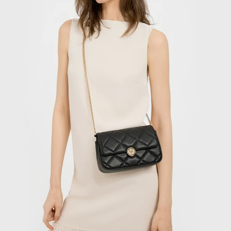 Stella Quilt Soft Metallic Leather Bag GAB-139 Mask Queen Nepal