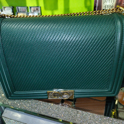 Pierre Cardin Green Pre-Owned Ladies Bag GAB-142 Mask Queen Nepal