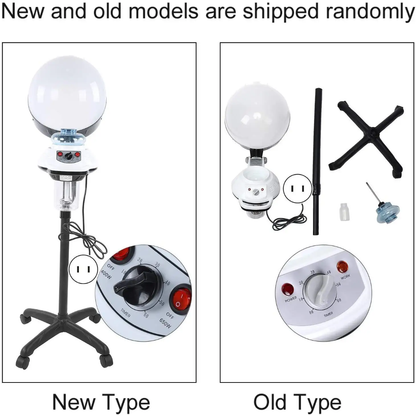 Salon Hair Steamer Machine with Rolling Base Mask Queen Nepal