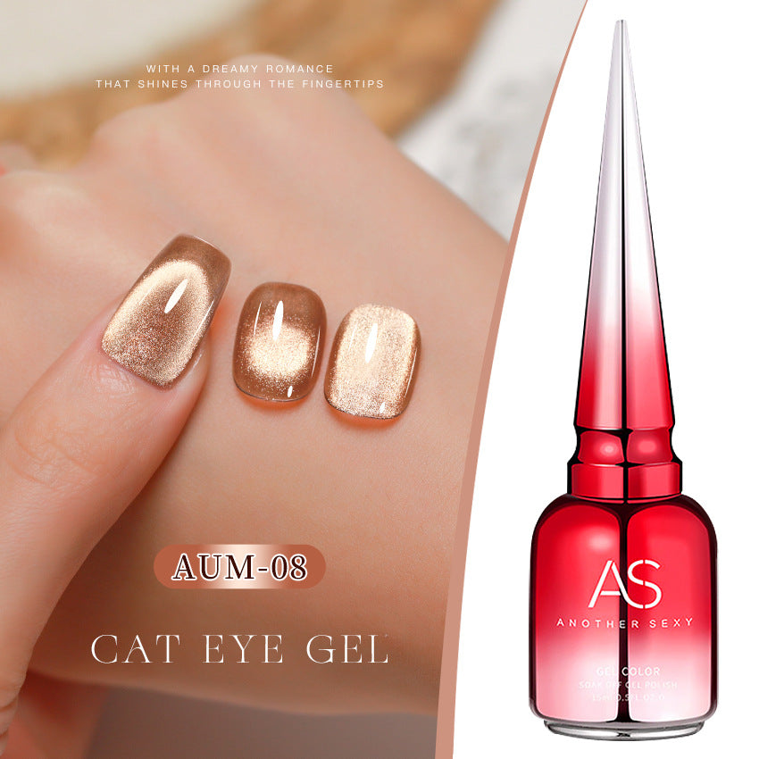 AS Champagne Cat Eye Gel 15ml Mask Queen Nepal