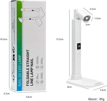 Extendable Straight Nail Handheld Lamp Mask Queen Nepal
