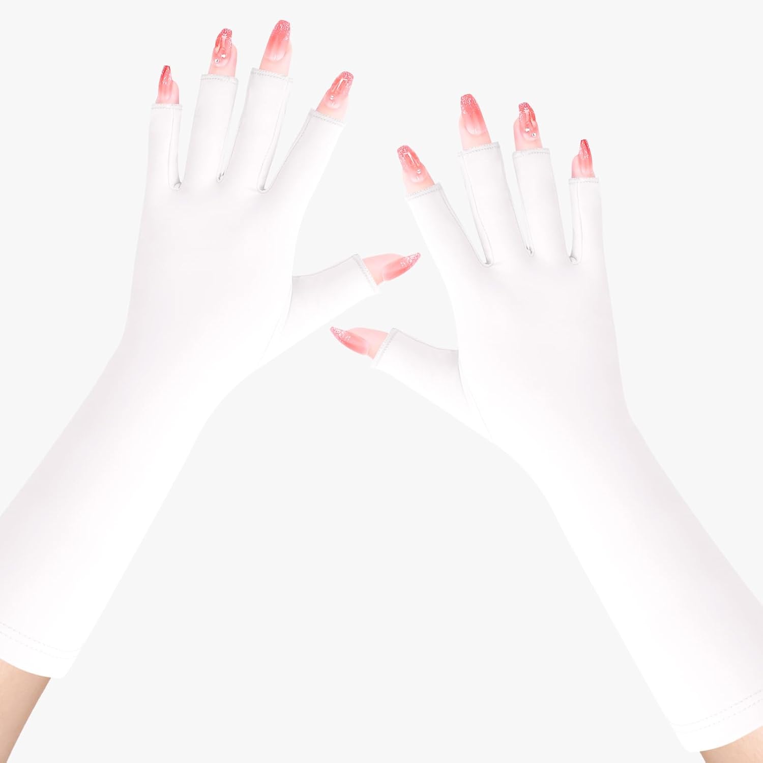 Anti UV Gloves for Nails UV Shield Long Glove Mask Queen Nepal