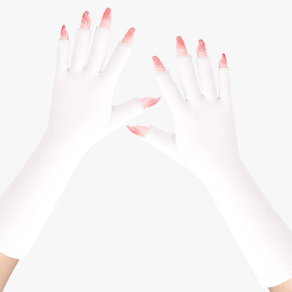 Anti UV Gloves for Nails UV Shield Long Glove Mask Queen Nepal