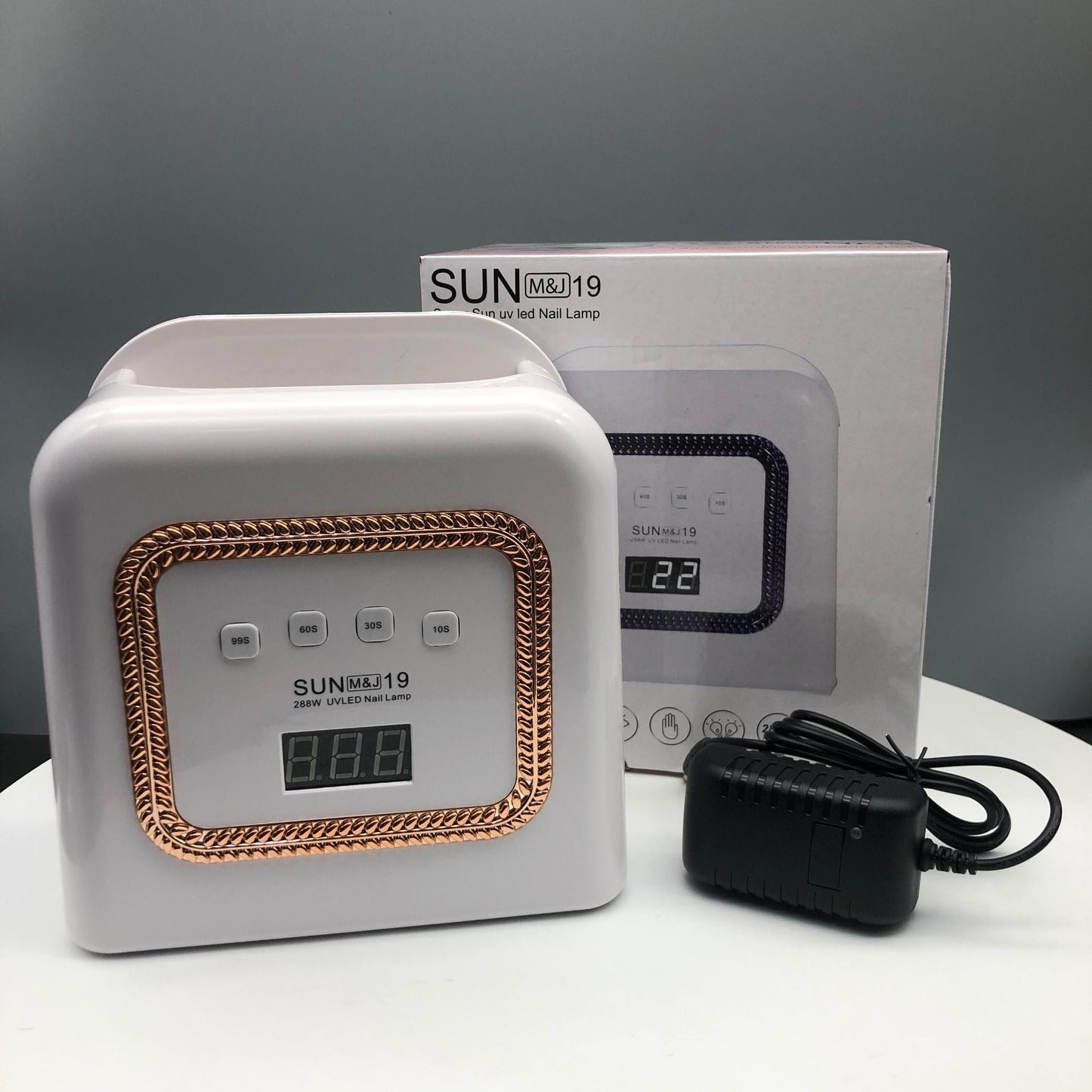MJ19 Hands & Feet Big Size UV Nail Lamp 288W Mask Queen Nepal