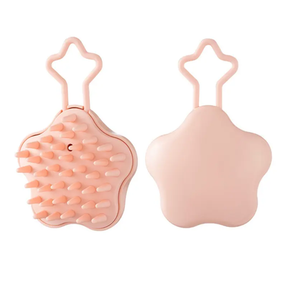 Cute Star Shaped Scalp Massage Shampoo Brush Mask Queen Nepal