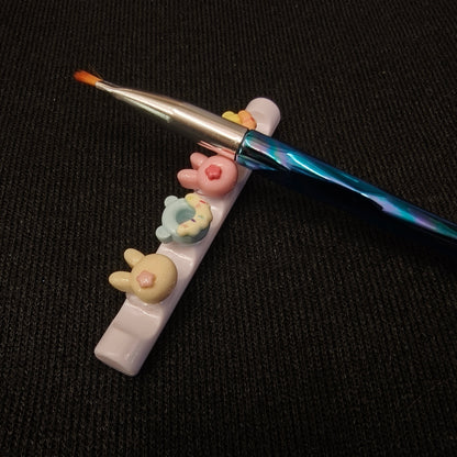 Cute Nail Art Brush Holder Mask Queen Nepal
