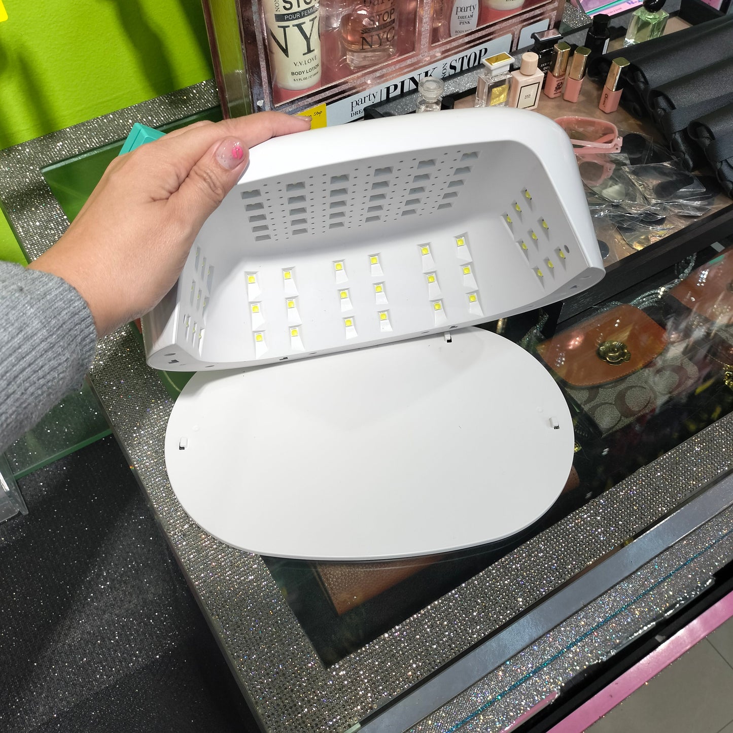 MJ12 Press on Big Size UV Nail Lamp 328W Mask Queen Nepal