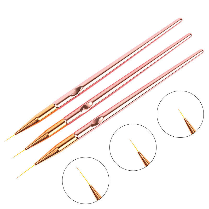 3 pieces liner brush set Mask Queen Nepal
