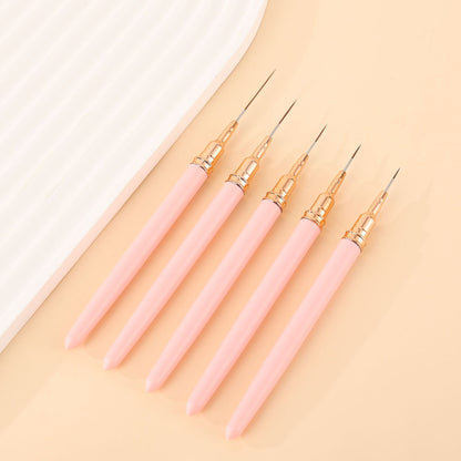 Nail Art Brush Lining Brush 7mm to 25mm Mask Queen Nepal