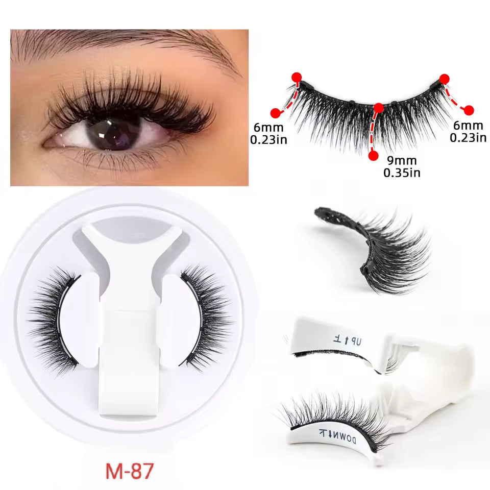 Magnetic Eyelashes & Applicator Set M-87 Easy Beauty Nepal