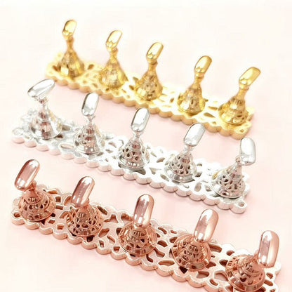 Nail Art Tips Stand Press On Stand Steel Mask Queen Nepal