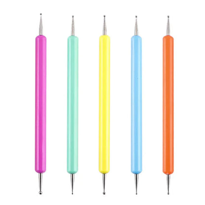 Nail Art Dot Pen Set (5 pieces) Mask Queen Nepal