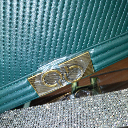 Pierre Cardin Green Pre-Owned Ladies Bag GAB-142 Mask Queen Nepal