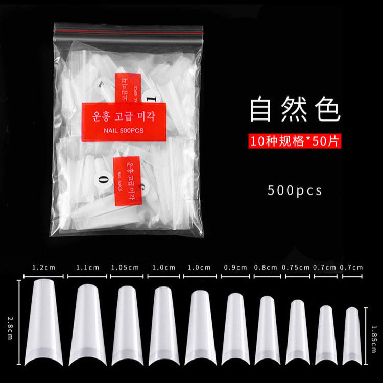Fake Nail Tips Packet (500 Pcs) Mask Queen Nepal