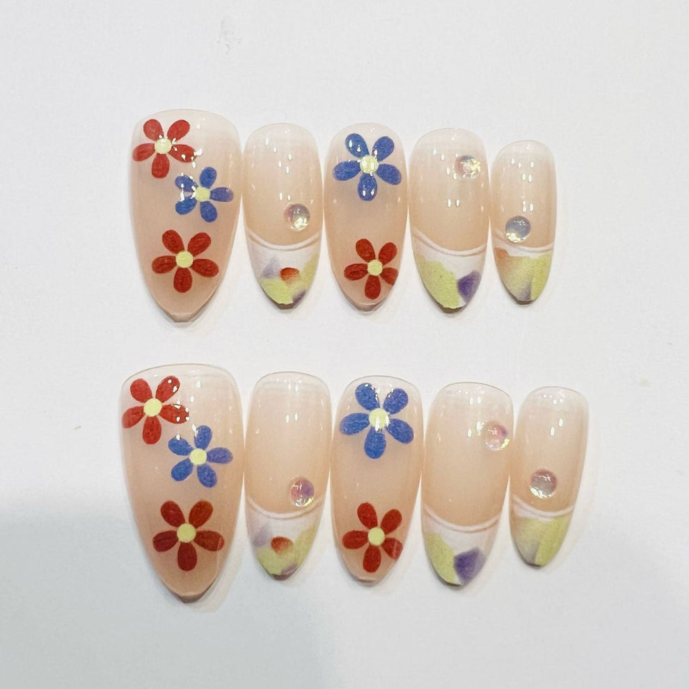 Press On Nails 10Pcs Code-Y Easy Beauty Nepal