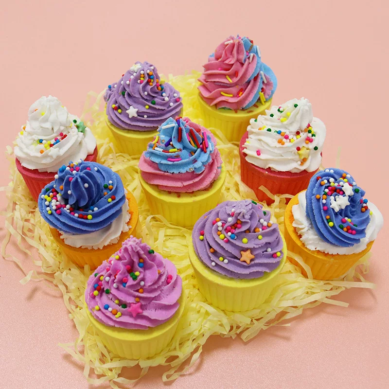 Pedicure Cupcake Shaped Bath Bomb Easy Beauty Nepal