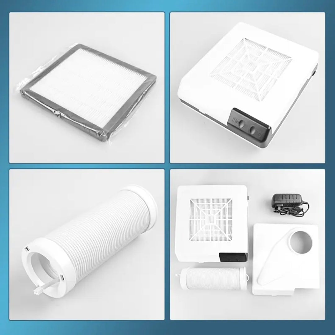 Elephant nose Strong Power Nail Vaccum Dust Collector 60W Mask Queen Nepal