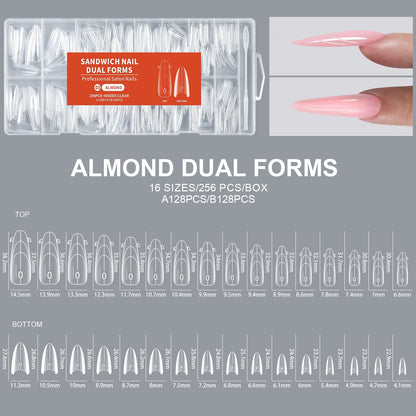 Sandwich Nail Form/Mold Mask Queen Nepal