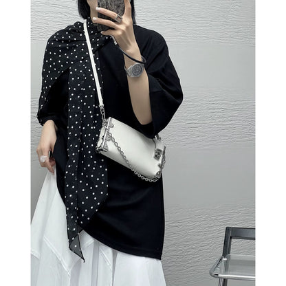 Louis Vuitton Slim Trunk white  leather bag Easy Beauty Nepal