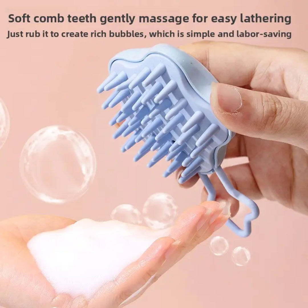 Cute Star Shaped Scalp Massage Shampoo Brush Mask Queen Nepal