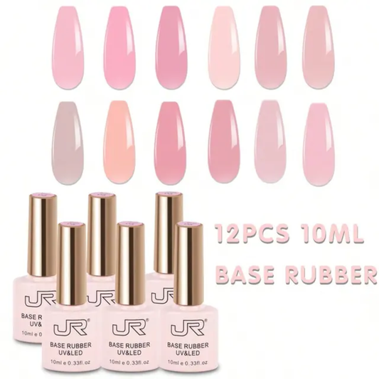 JR Rubber Base Coral Pink Series 10ml Mask Queen Nepal