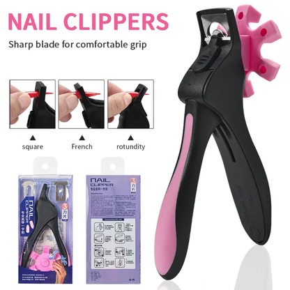 3-in-1 U-Shaped Nail Tip Cutter Mask Queen Nepal