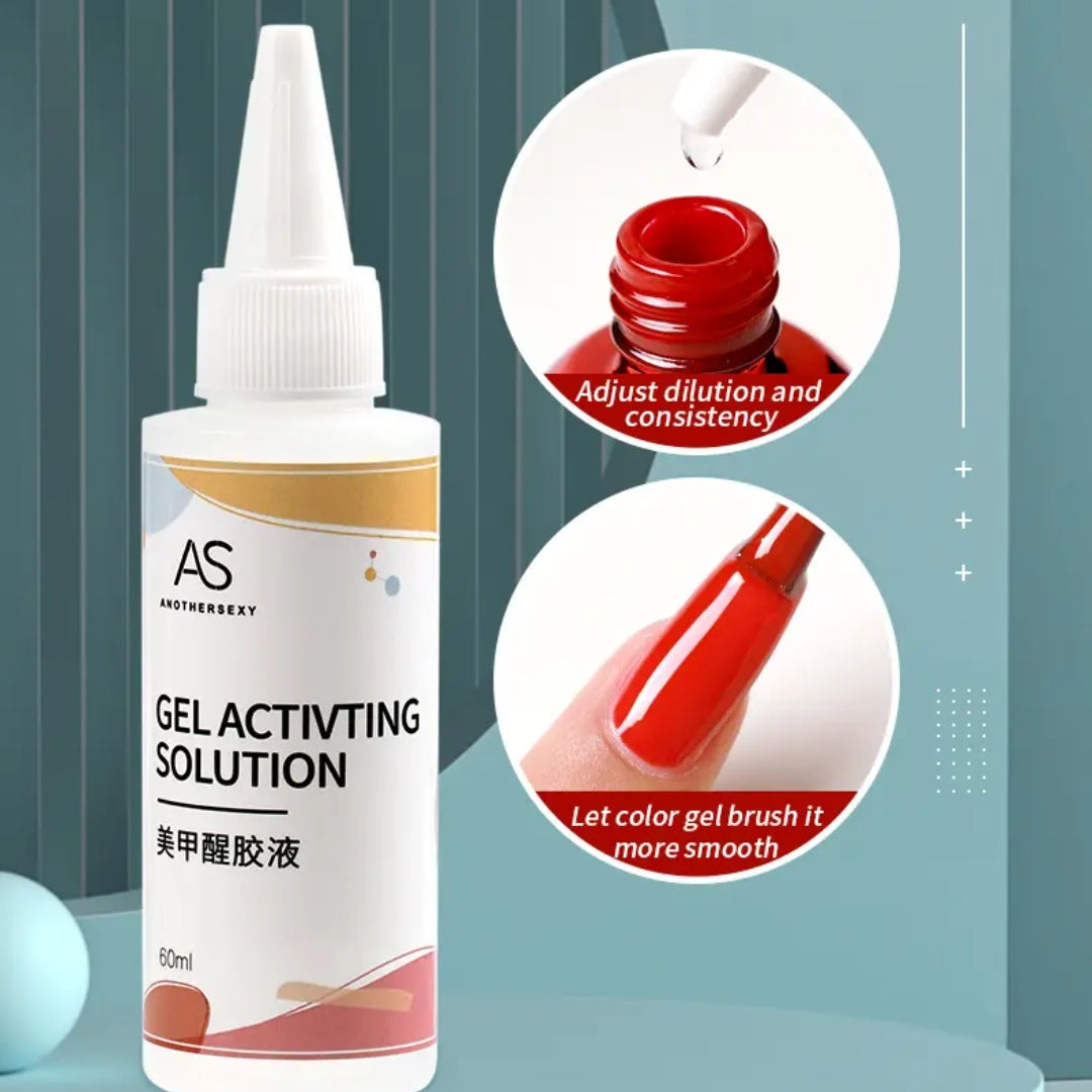 AS Nail Gel Thinner 60ml Mask Queen Nepal