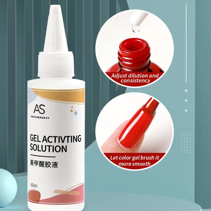 AS Nail Gel Thinner 60ml Mask Queen Nepal