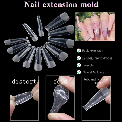 Extension Nail Form/Mold (24 Pcs) Mask Queen Nepal