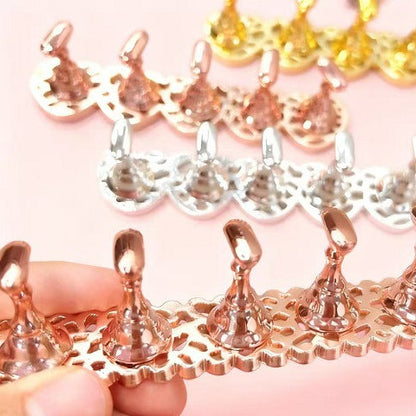 Nail Art Tips Stand Press On Stand Steel Mask Queen Nepal