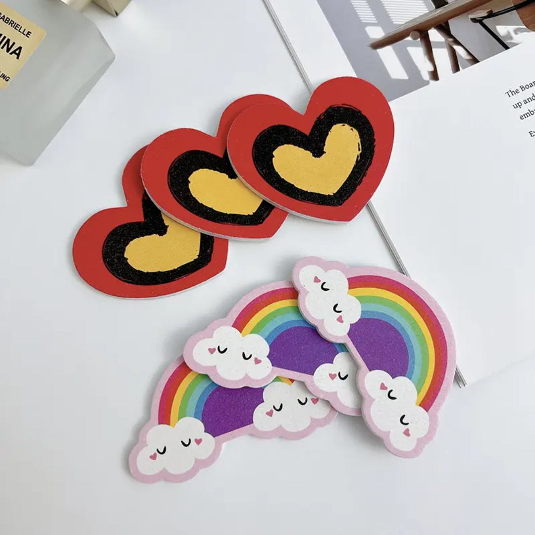 Cartoon Printed Filer Press On Nail Mask Queen Nepal